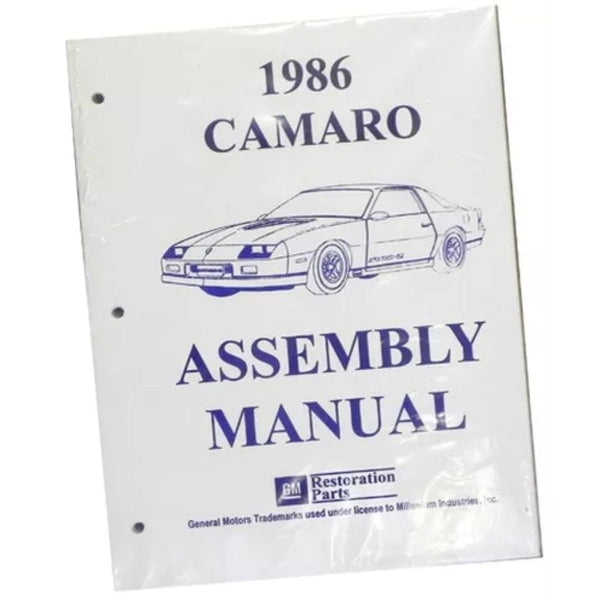 Factory Assembly Manual 1986 Camaro
