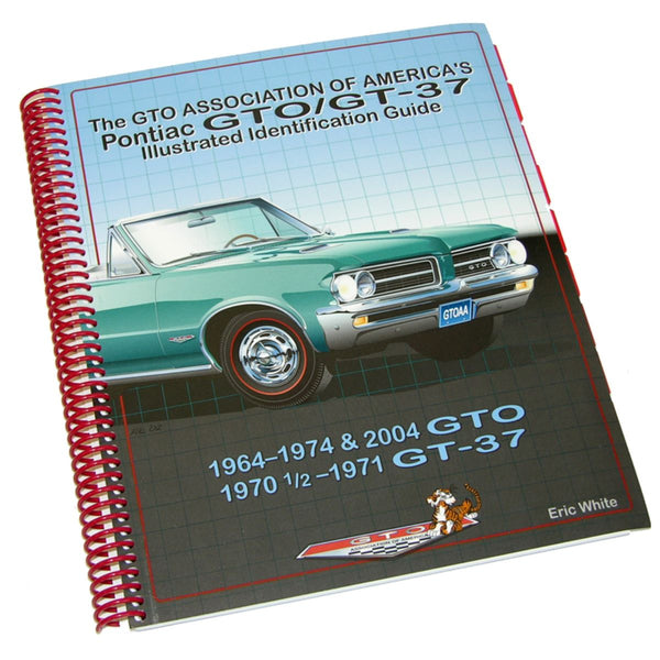 1964-74 & 2004 GTO/GT-37 Illustrated I.D. Guide 1pc