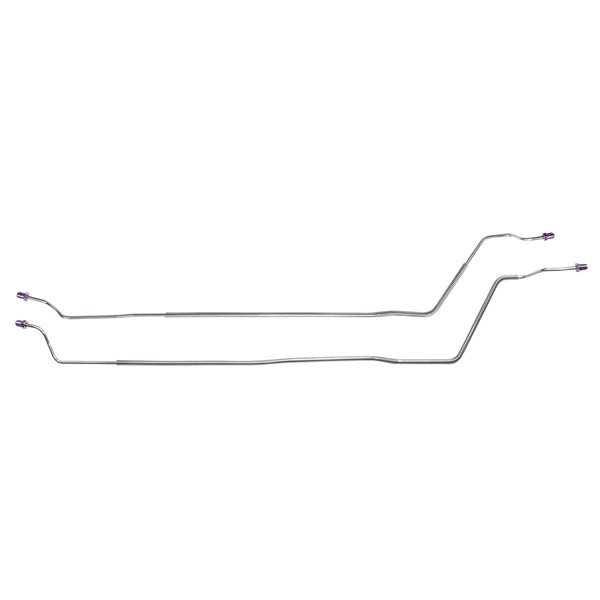 1991-96 Buick Roadmaster Wagon (Only) Rear Axle Drum Brake Lines 2pc, Stainless