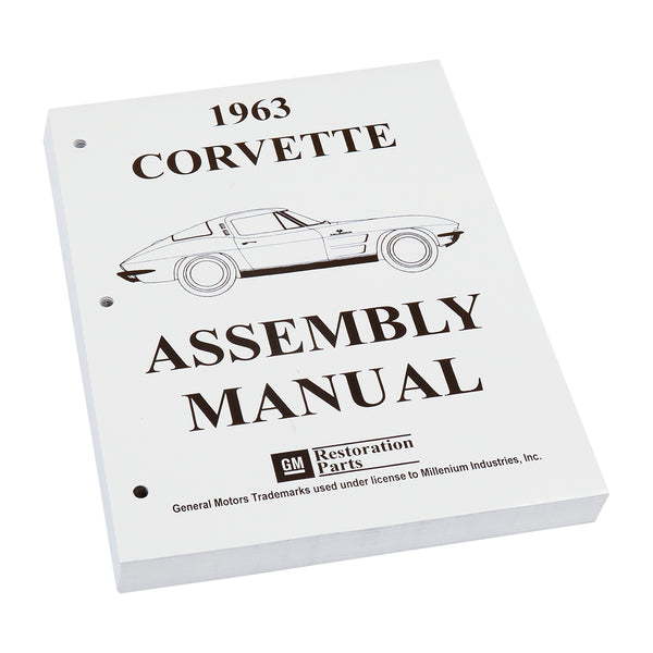 1963 Chevrolet Corvette Factory Assembly Manual