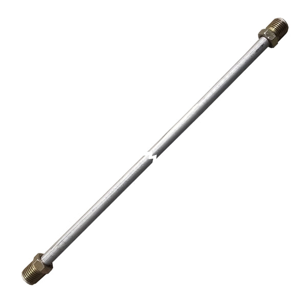 5/16" Tubing 60 Inches Long With 1/2-20 Fittings Each End OE SteelDeg Double Flare Each End, OE Steel 1/2-20 Fitting Each End, OE