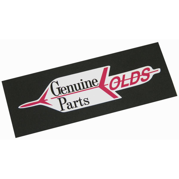 1964-72 Oldsmobile Genuine Olds Parts Decal 1pc