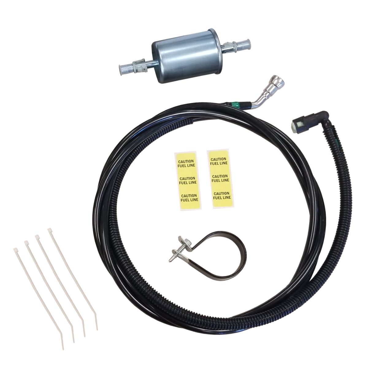 2000-05 Chevrolet Monte Carlo Impala 3.8L Only Nylon Fuel Supply Line Kit Filter to Engine at Inline Tube
