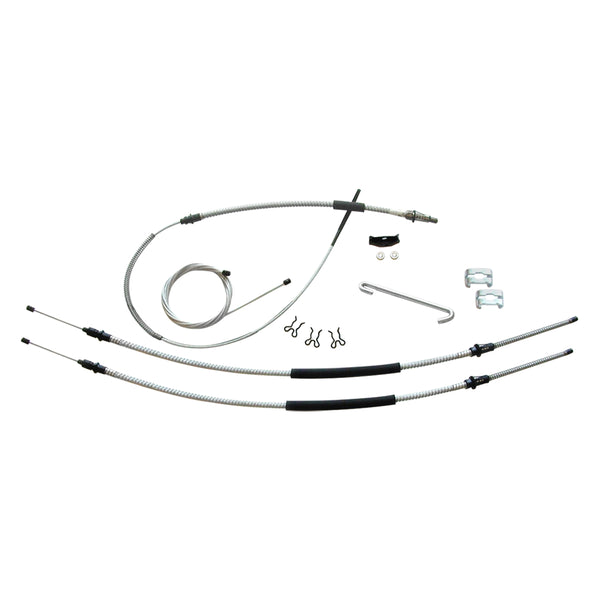 1971-76 Impala Entire Parking Brake Cable Kit, Stainless