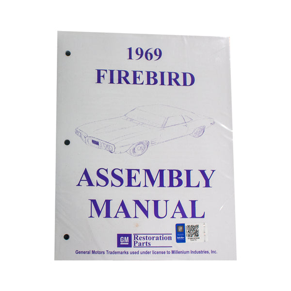 1969 Pontiac Firebird Factory Assembly Manual