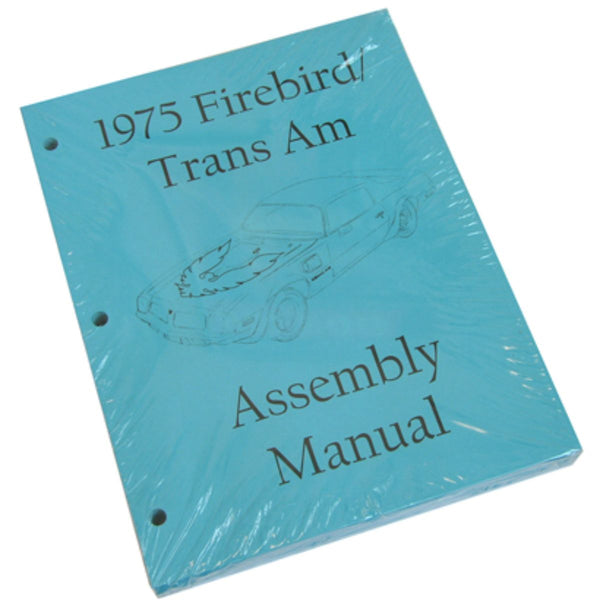 1975 Pontiac Firebird Trans Am Factory Assembly Manual