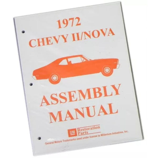 Factory Assembly Manual 1972 Nova/Chevy II