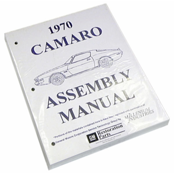 1970 Chevrolet Camaro Factory Assembly Manual