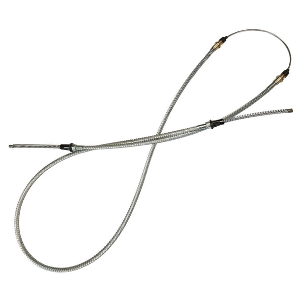 1964-67 Chevrolet Chevy II Rear Parking Brake Cable Cable Loops to Both Rear Wheels, Stainless