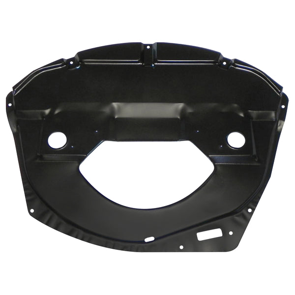 1969-70 GTO Judge Ram Air Hood Plate With Heat Diaphragms and Hoses