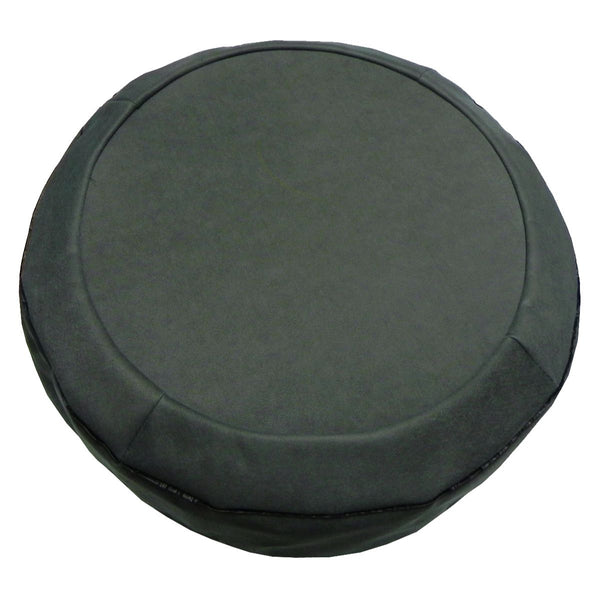 1964-75 GM Spare Tire Cover, Grey/Green Felt, Snug fit with lower elastic band and hard board center section