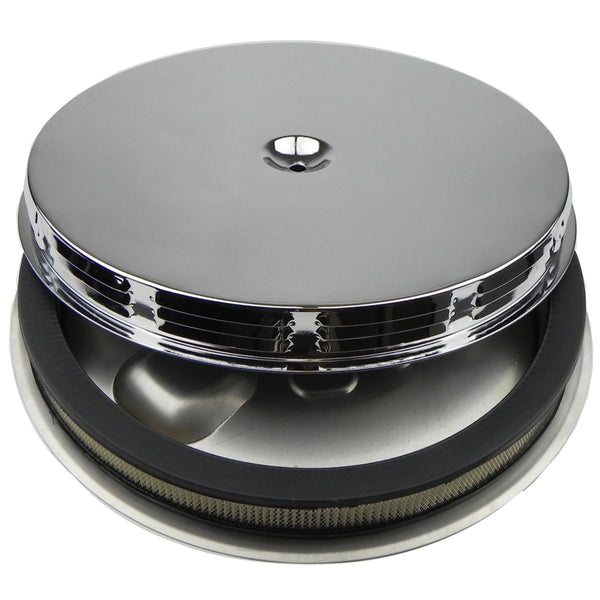 1965-67 Pontiac GTO Air Cleaner Base, Filter Element, Louvered Top, Air Cleaner Assembly for AFB Carb 3pc