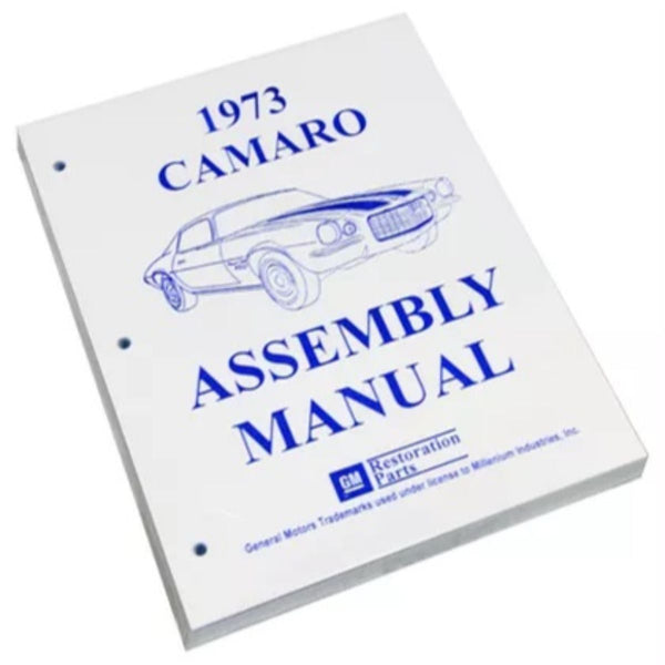 1973 Chevrolet Camaro Factory Assembly Manual
