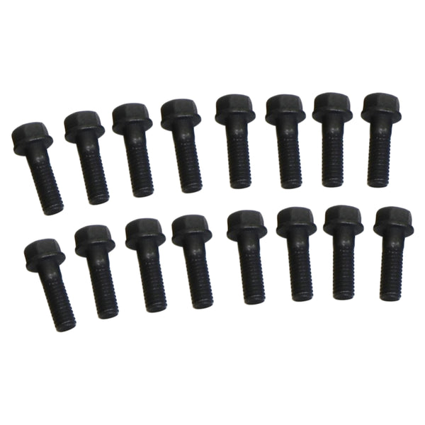 1968-1975 Chevrolet Big Block Exhaust Manifold Bolt Kit 16pc with Flange