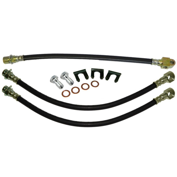 1969-70 Chevrolet Impala/Caprice/Bel Air Front Disc / Rear Drum 3 Hose Kit. This is for cars with disc brakes. 12pc