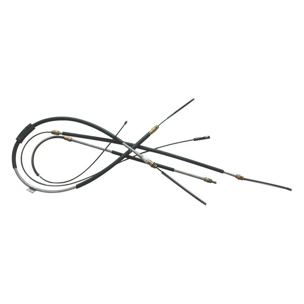1978-88 El Camino Manual Trans 1981-88 Auto Trans Complete Brake Cable Kit, Stainless