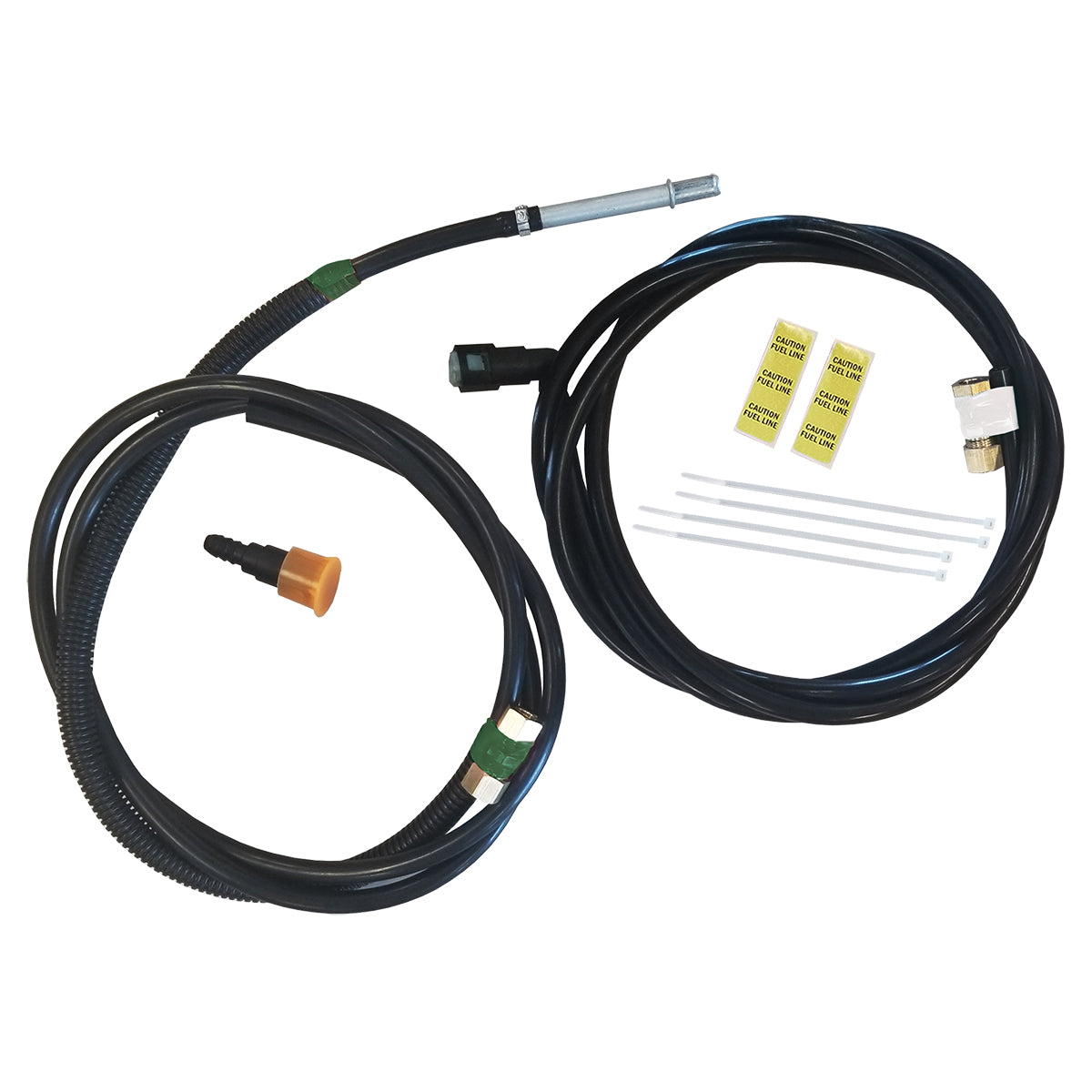 2006-11 Chevrolet HHR Nylon Supply & Vapor Fuel Line Kit From Fuel Tank To  Mid Section Of Car