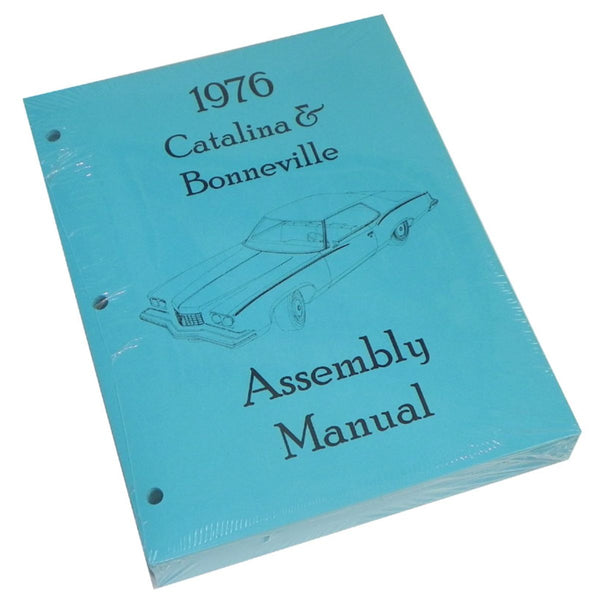1976 Pontiac Catalina Bonneville Factory Assembly Manual