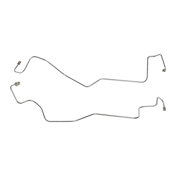 1999-03 Ford F250 F350 2wd Or 4wd Four Wheel Disc Four Wheel ABS Master Cylinder Brake Lines 2pc, Stainless