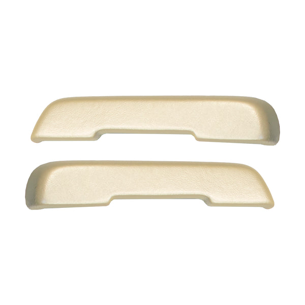 1968-72 GM A-Body  Front Arm Rest Pads- Pearl, Pair