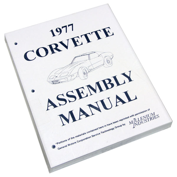 Factory Assembly Manual 1977 Corvette
