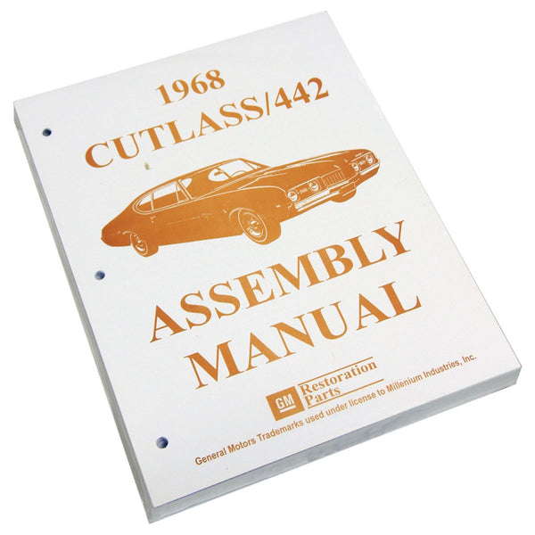 Factory Assembly Manual 1968 Cutlass