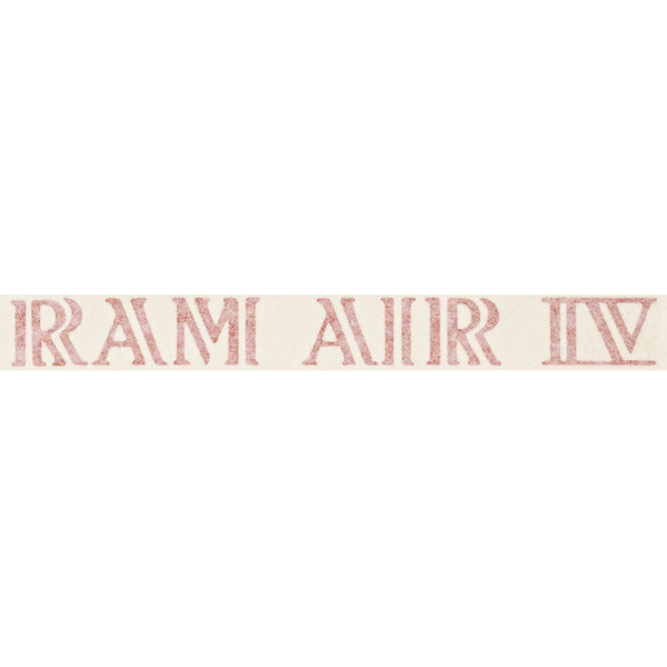 1969-70 Ram Air IV Hood Scoop Decal  Ea - Red