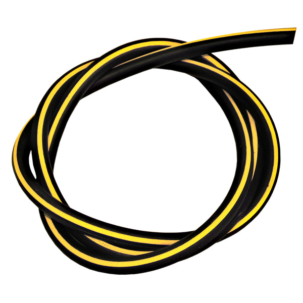 Vacuum Hose 5/32 With Yellow Stripe 3 Ribs Per Foot 1ft