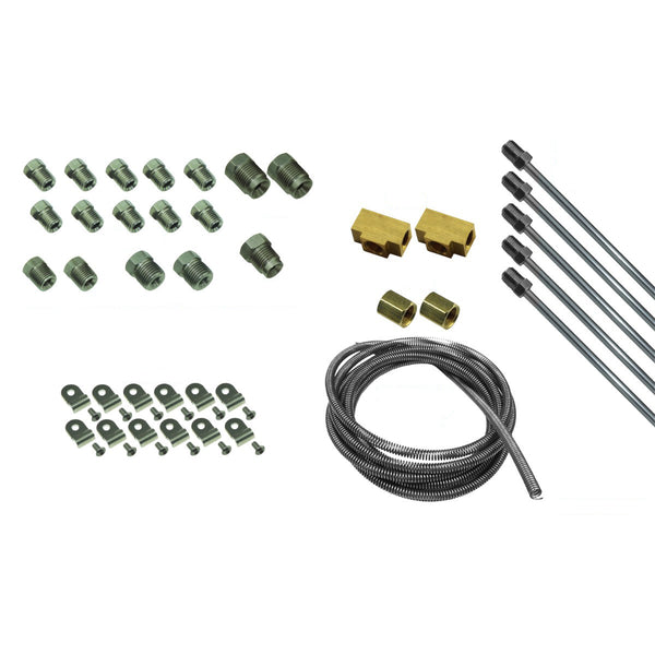 DIY Brake Plumbing Kit For Mopars Includes Tube And Hardware Stainless