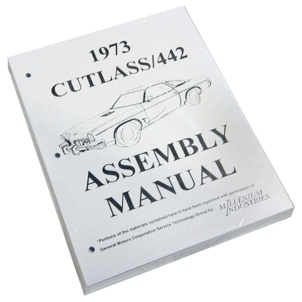 1973 Oldsmobile Cutlass Factory Assembly Manual