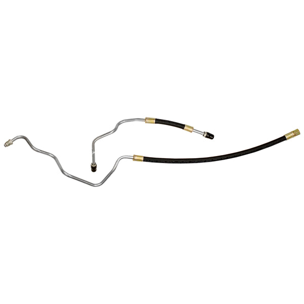 1981-87 Chevrolet GMC Truck 2WD 1/2-Ton Standard Cab Single Tank V8 FI 3/8" Main Fuel Lines 2pc, Stainless
