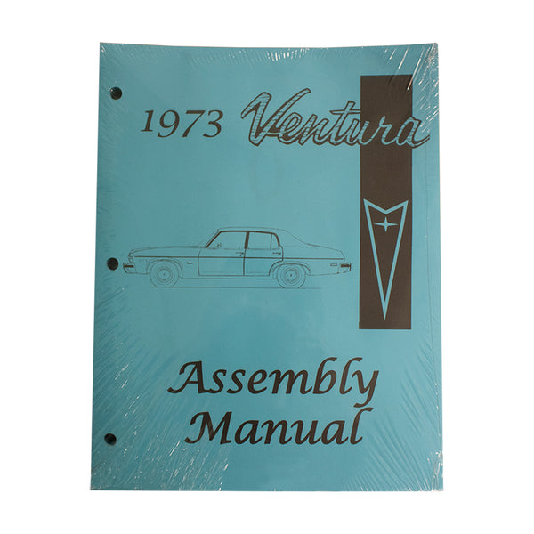 1973 Pontiac Ventura 1974 GTO Factory Assembly Manual