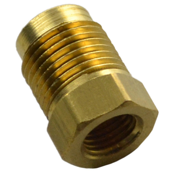 Brass Adapter Male 9/16"-20 to Female 3/8"-24