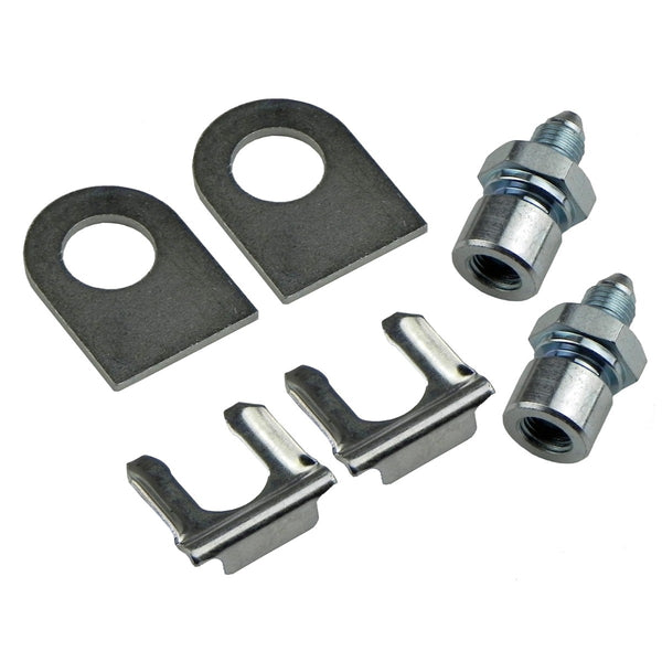 Bracket Kit for Front Hose Connection 3/16" Brake Line to 3an Male