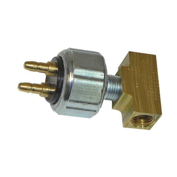 Brake Light Switch With Brass Tee for 3/16" Brake Line