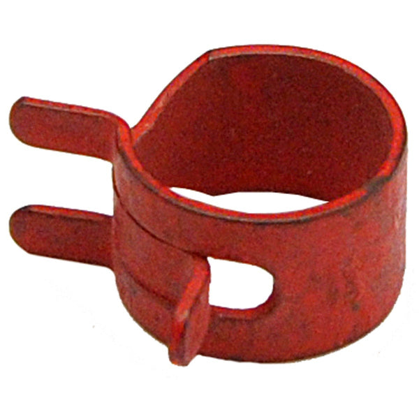 Fuel Line Pinch Clamp 1/4" ID Hose Spring Clip Red 1pc
