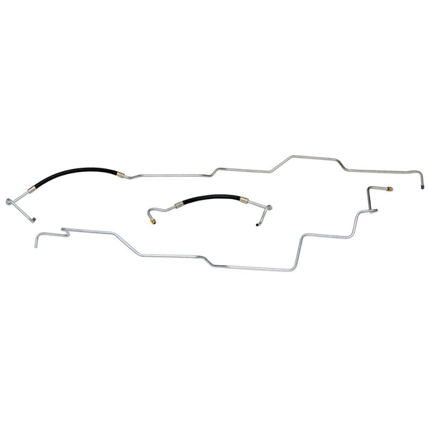 1995-98 Chevrolet GMC Truck 4WD Small Block 4L80E With Aux Cooler 3/8" Trans Cooler Lines 3pc, OE Steel