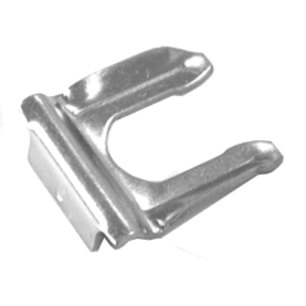 Silver Zinc Plated Flex Hose Clip, Each