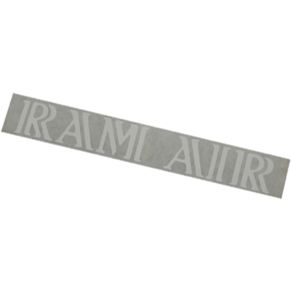 1969-70 Ram Air Hood Scoop Decal Ea - White