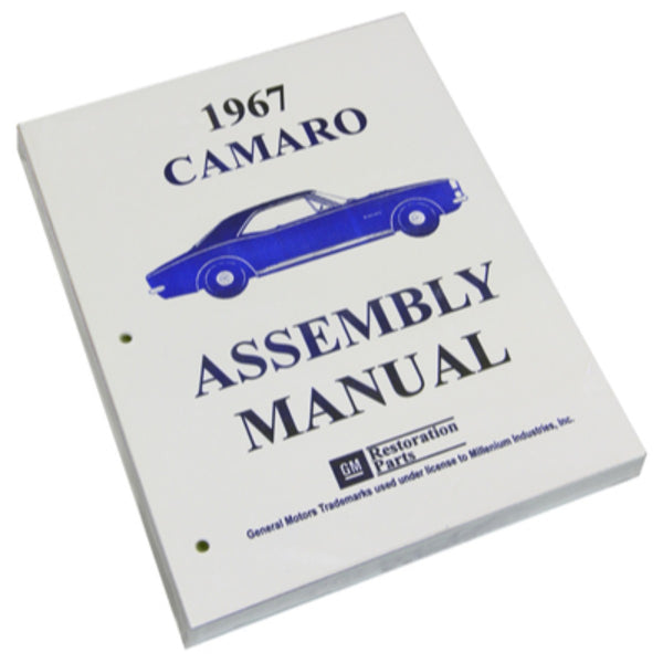 1967 Chevrolet Camaro Factory Assembly Manual