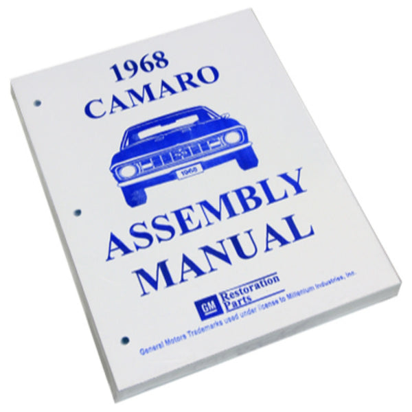 1968 Chevrolet Camaro Factory Assembly Manual