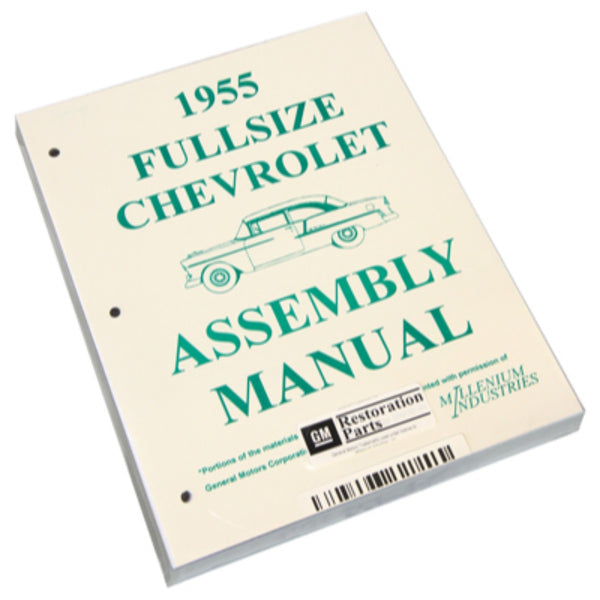 1955 Chevrolet Full Size Car Factory Assembly Manual