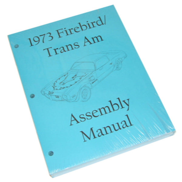 1973 Pontiac Firebird Trans Am Factory Assembly Manual