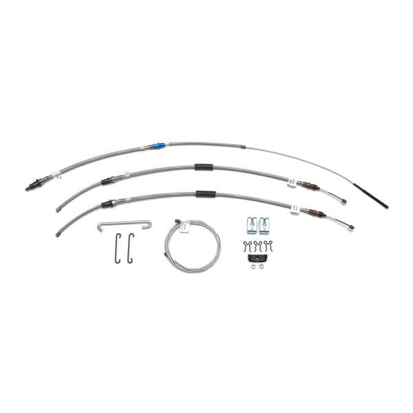 1967 Pontiac Buick Oldsmobile A-Body T-400 Transmission Complete Brake Cable Kit Stainless