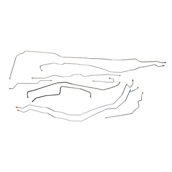 1999-07 Chevrolet GMC  2WD 4WD 2500HD 3500 All Cab Sizes/Bed Lengths Dually Brake Line Kit 10pc, Stainless