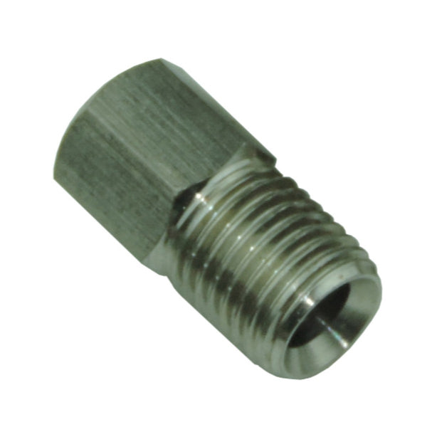 Tube Nut 3/8-24 with 3/8 Long Hex-Stainless