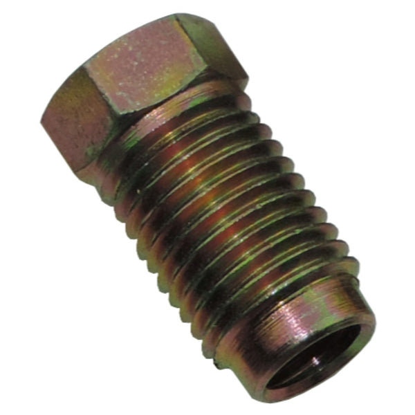 Tube Nut-7/16-20 with 11mm Hex-Gold